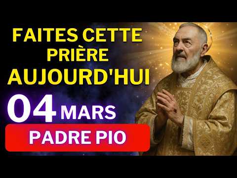 LA PRIÈRE DE GUÉRISON LA PLUS PUISSANTE DE SAINT PADRE PIO - POUR UN MIRACLE IMPOSSIBLE AUJOURD'HUI