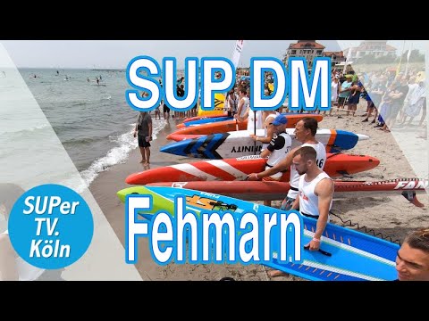 Fehmarn SUP Deutsche Meisterschaft 2019 Technical Race, Sprint  & Long Distance