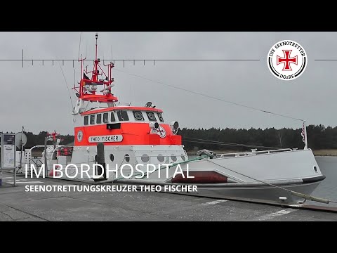 Im Bordhospital des Seenotrettungskreuzers THEO FISCHER