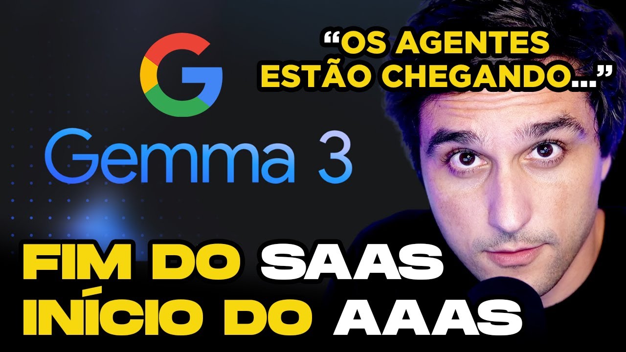NOVA IA Gemma 3, o FIM do SaaS e o FUTURO dos negócios