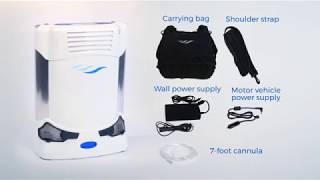 Product video: CAIRE FreeStyle Comfort&reg; Portable Oxygen Concentrator