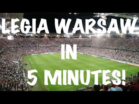 OUR TRIP TO WARSAW IN UNDER 5 MINUTES | LEGIA WARSAW v ASTON VILLA