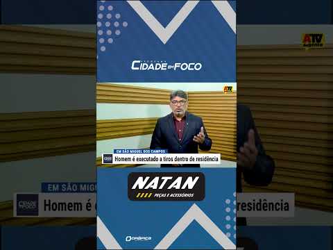 Homem é executado a tiros dentro de residência em São Miguel dos Campos