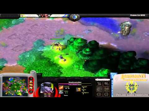 Nicker (NE) VS ZDR (OK) - WC3 G2 - Phoenix Cup 2015
