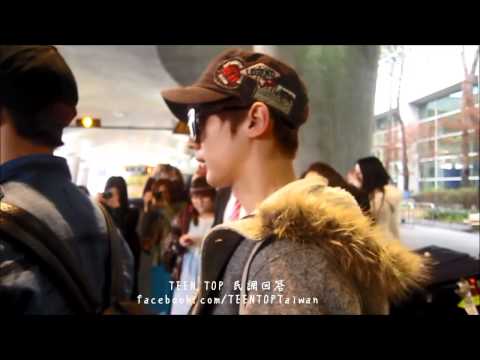 130425 TEEN TOP 틴탑 @ Incheon Airport