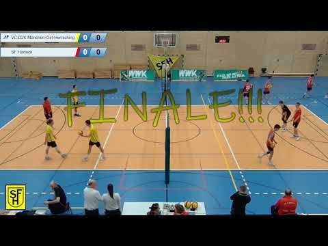 Finale Volleyball Bayerische Meisterschaft U20m: VC DJK München Ost Herrsching vs SF Harteck