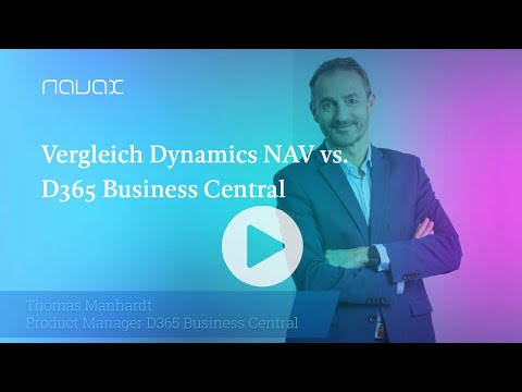 Die wichtigsten Unterschiede zwischen Dynamics NAV und D365 Business Central