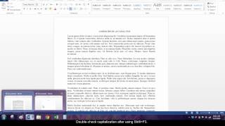 How to Switch the Capitalization of Text in Word