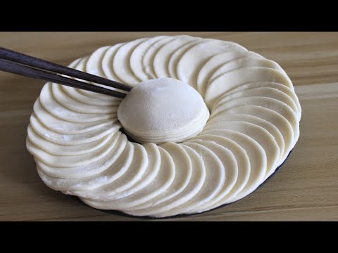 Quick Homemade Dumpling Wrappers: Stamp 60 Wrappers a Minute with a Cup Lid