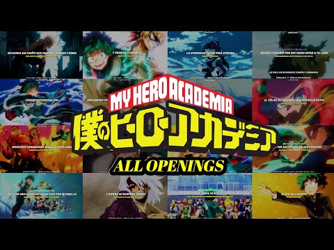 Todos - Alls Openings + Peliculas de Boku no Hero Academia | Sub. Español |