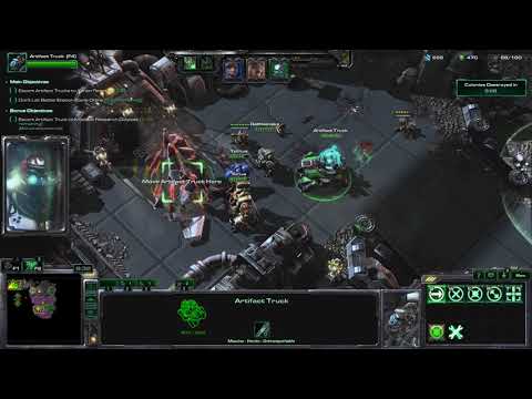 Starcraft 2 Co-Op Cradle of Death Tychus