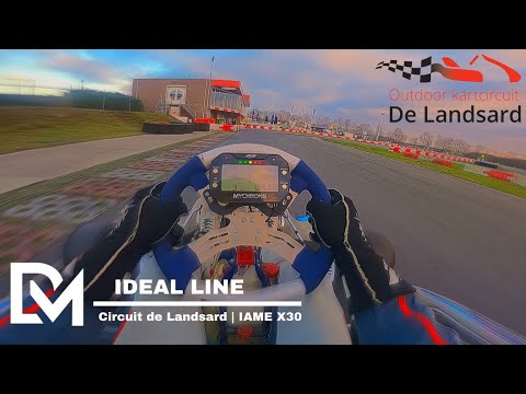 🇳🇱One lap around Kartcircuit de Landsard | Ep.2 | IAME X30 | ft. 2 year old komet tyres