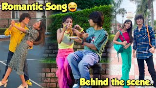 Download lagu Shooting my First 'ROMANTIC'  with Sourav Joshi 😂😂 Mujhe Pyar ho gaya hai mp3