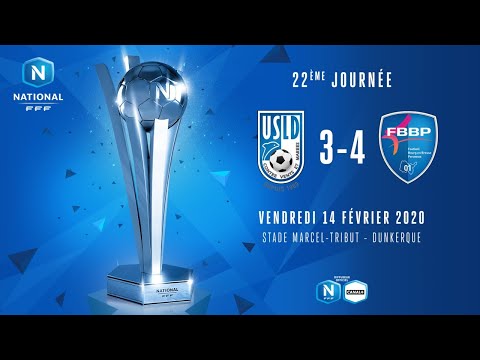 J22 | USL Dunkerque - Bourg en Bresse Péronnas 01 (3-4), le résumé | National FFF 2019-2020