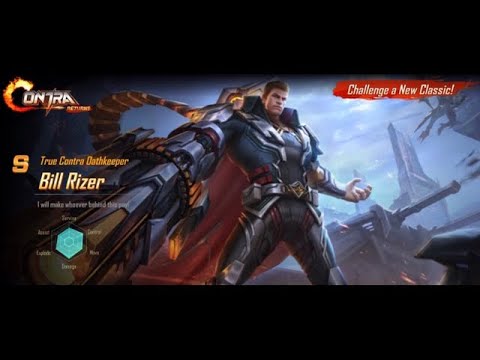 Garena Contra Returns - Hero in Actions: True Contra Bill Rizer - PVP Warmup Match