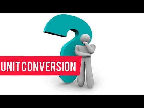 UNIT CONVERSION