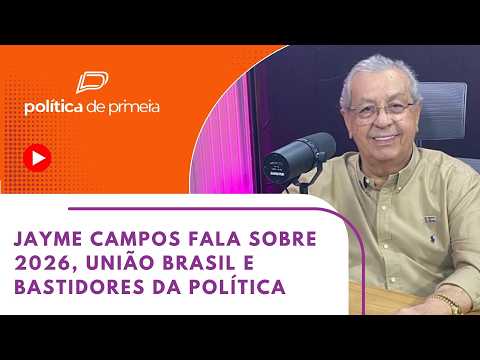 Jayme Campos diz que quer disputar governo e cobra diálogo no União Brasil