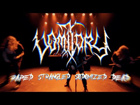 Vomitory - Raped, Strangled, Sodomized, Dead (OFFICIAL VIDEO) online metal music video by VOMITORY