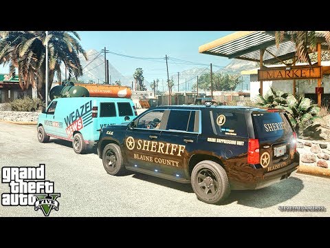 GTA 5 MODS LSPDFR 756 - SHERIFF TAHOE PATROL !!! (GTA 5 REAL LIFE PC MOD)