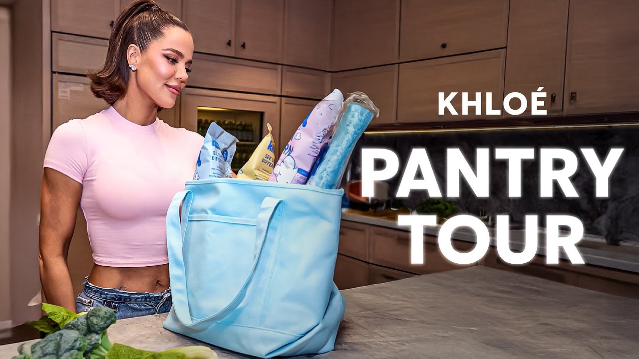 Pantry Tour | Khloé Kardashian - YouTube