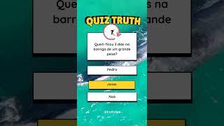 Quiz Bíblico - Consegue acertar as 3 perguntas?