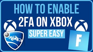 HOW TO ENABLE 2FA ON XBOX | How to Enable 2FA Fortnite On Xbox (2024)