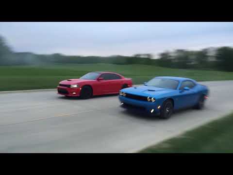 Scatpack Chargers vs Scatpack Challengers! Which is faster?