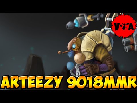 Dota 2 - Arteezy 9018 MMR Plays Tinker vol #1 - Ranked Match