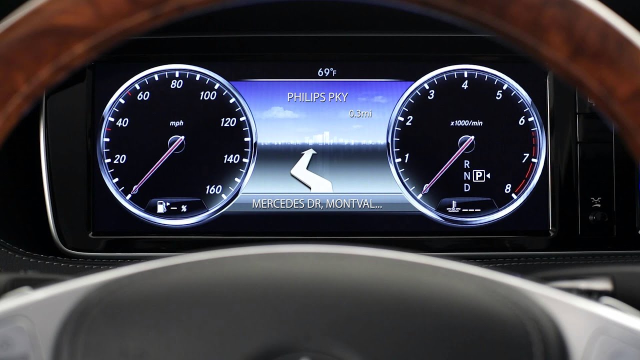 2014 S-Class Instrument Cluster -- Mercedes-Benz USA Owners Support