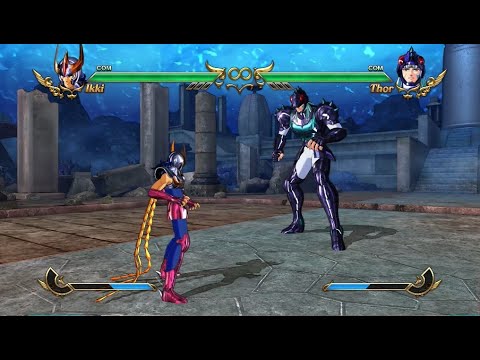 Saint Seiya Soldiers Soul - Ikki VS Thor