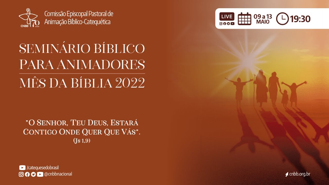 Watch Now Seminário Bíblico para Animadores do Mês da Bíblia 2022 | 4º Dia Seminário Bíblico para Animadores do Mês da Bíblia 2022 | 4º Dia