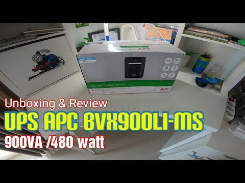 APC EASY UPS 900VA, 230V, AVR, IEC SOCKETS video