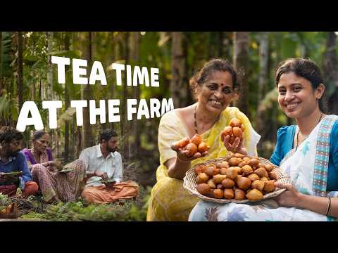 Crispy Golibaje Cooked on the Farm | A Village Evening Story