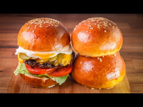 How to Make Super Soft Tangzhnong Burger Buns