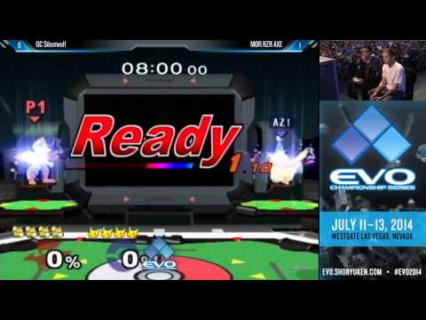SSBM EVO 2014: Losers Top 8 - GC Silentwolf vs. MOR RZR AXE