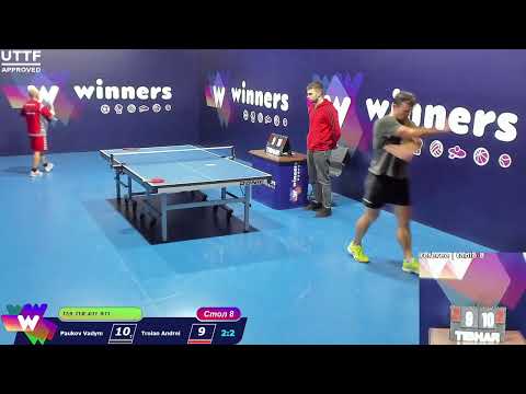 Paukov Vadym - Troian Andrei. WINners CUP Table Tennis 8 14.12.2020 10:15