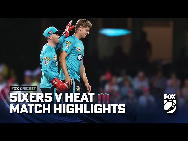 Sydney Sixers vs Brisbane Heat – Match Highlights | 02/02/23 | Fox Cricket |