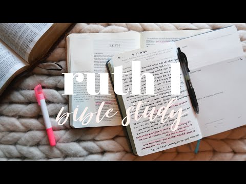 BIBLE STUDY WITH ME | Ruth 1