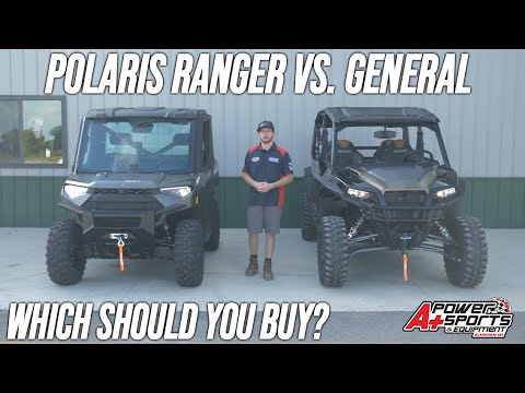 2022 Polaris Ranger vs General Comparison. Which Should You Buy?