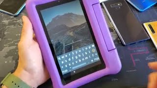 How to Change Lock Screen Password on Amazon Fire 7 Kids Edition Tablet