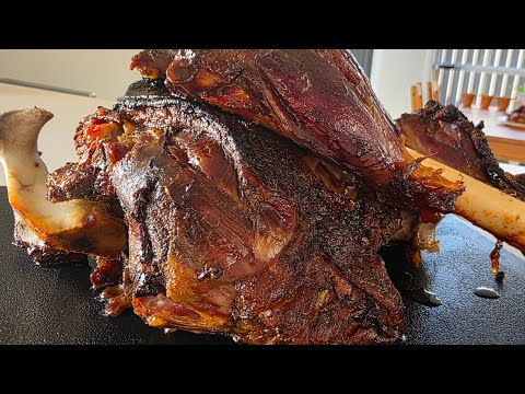 Perfectly Roasted Leg of Lamb: A Tender Delight for Your Taste Buds !juicy #lambleg .