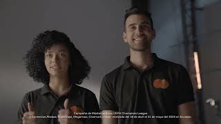 Mastercard Promo UEFA Champions League 2023 con Antonio Valencia
