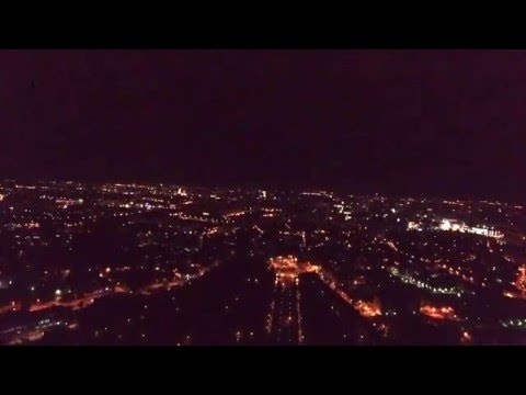 Parcul Carol Bucuresti   Filmare aeriana in timpul noptii