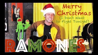 Guitar Lesson: How To Play Merry Christmas (I Don&#39;t Want To Fight Tonight) by Ramones