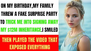 My Family Threw Me A Birthday Party To Steal My $12m Inheritance –  I Shocked Them All