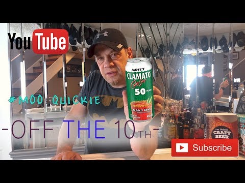 Mott's Clamato Caesar - Pickled Bean - 5.5% - #Vodkabeverage #Review - #MOO Quickie