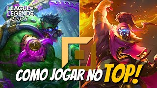 Como ganhar partidas jogando no top - Guia da top lane wild rift