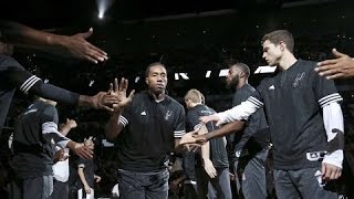 San Antonio Spurs Player Introduction 2016: Parker, Green, Gasol, Kawhi Leonard & Aldridge