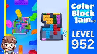 Solution du Niveau 952 de Color Block Jam