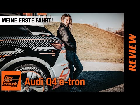 Audi Q4 e-tron (2021)💥 Meine erste Fahrt mit dem Experten! 🤓🏴 Fahrbericht | Review | Test | Preis